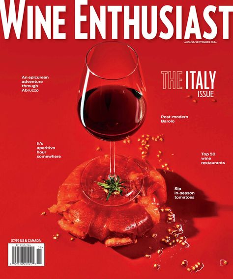 Wine Enthusiast August/September 2024 Wine And Food Pairings, Trendy Recipes, Wine And Food, Wine Food Pairing, Alcoholic Beverages, Do The Work, Food Pairings, Wine Enthusiast, Magazine Subscription