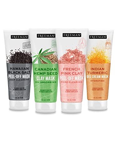 Freeman Face Mask, Masks Skincare, French Pink Clay, Face Mask Brands, Deep Cleansing Oil, Peel Off Mask, Mascara Facial, Hydrating Mask, Clay Masks