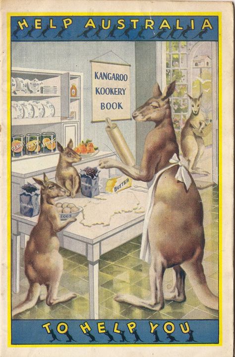 Posters Australia, Australia Kangaroo, Australian Vintage, Vintage Picture, Picture Books, Vintage Travel Posters, Vintage Ads, Vintage Travel, Vintage Images