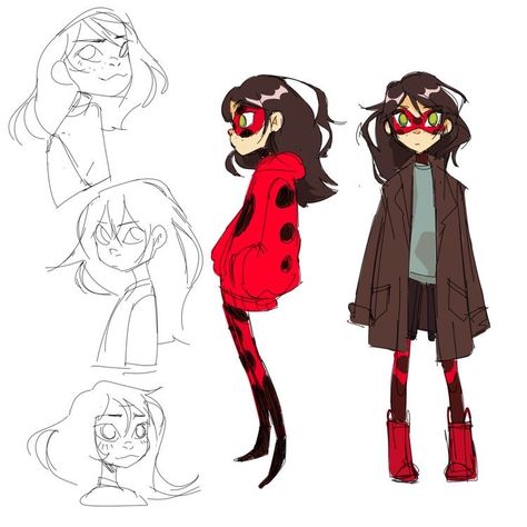 Emma Agreste, Miraculous Ladybug Tumblr, Miraculous Ladybug Fan Art, Stardew Valley, Girls Cartoon Art, Drawing Poses, Cartoon Art Styles, Art Reference Poses, Miraculous Ladybug