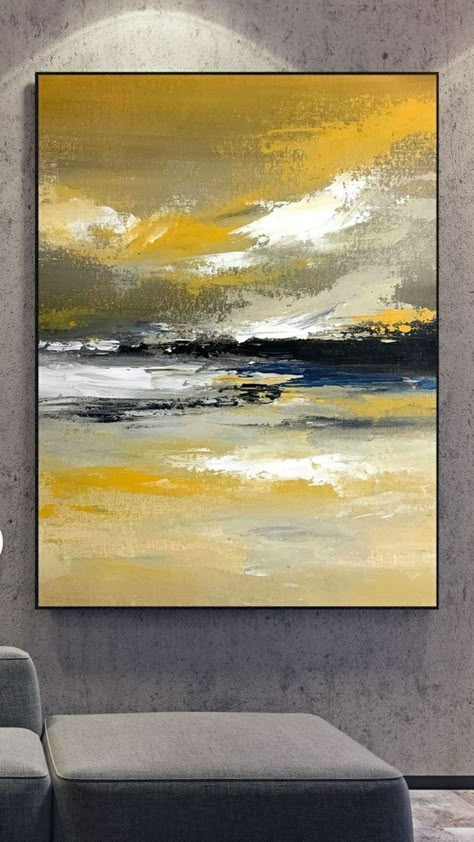 Beginner Painting On Canvas, Beach Canvas Paintings, Fall Canvas Painting, Painting Ideas For Beginners, Canvas For Beginners, Canvas Drawings, Easy Canvas Painting, Landscape Art Painting, Canvas Painting Diy