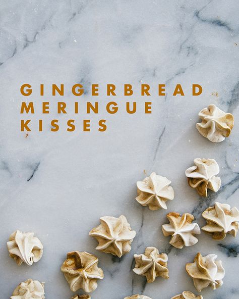 Fall Merengue Cookies, Spiced Meringue Cookies, Gingerbread Meringue Cookies, Flavored Meringue Cookies, Fall Meringue Cookies, Flavored Meringues, Christmas Meringue Cookies, Christmas Meringues, Meringues Recipe