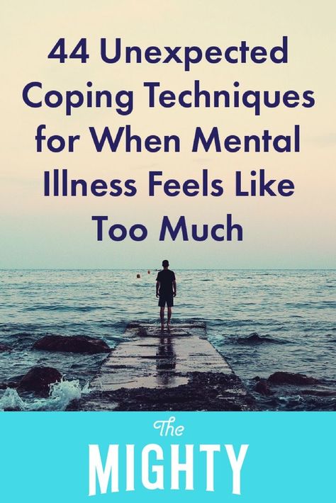 Mental Ilness, Psychology Hacks, Calming Techniques, Mental Disorders, Coping Strategies, Coping Skills, The Mighty, Health Awareness, Mental Wellness