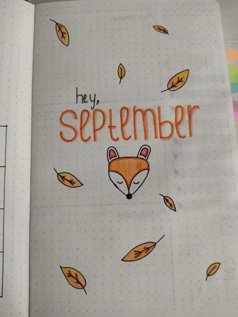 September Journal Ideas Easy, September Whiteboard Art, Bujo Ideas September, September Journal Spread, September White Board Ideas, September Journal Page, Journal Ideas September, September Journal Ideas, August Journal Ideas