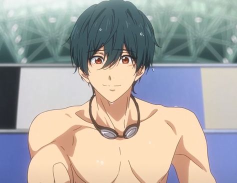 Ikuya Kirishima, Swimming Anime, Free Eternal Summer, Blue Clocks, Splash Free, Free Iwatobi Swim Club, Free Iwatobi, Hottest Anime Characters, Eternal Summer