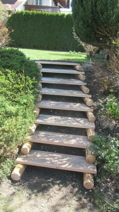 Stairs In Garden Ideas, Garden Stairs Ideas, نباتات منزلية, Garden Stairs, Garden Steps, Aesthetic Garden, Garden Aesthetic, Have Inspiration, Outdoor Decor Backyard