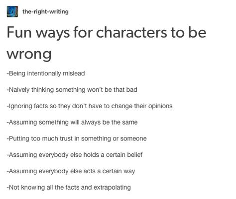 Characters - Fun Ways for Characters to be Wrong Ways For Your Characters To Meet, Introducing New Characters, Cute Ways For Characters To Meet, Ways To Make Characters Meet, Fun Ways To Meet Characters, Weaknesses For Characters, Ways For Characters To Meet, Ways To Introduce Characters, Introducing Characters