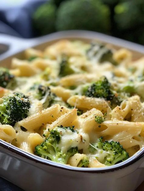 Creamy Broccoli Pasta Bake 3 Pasta Broccoli Casserole, Ham And Broccoli Pasta Bake, Broccoli Cheese Pasta Casserole, Baked Feta Broccoli Pasta, Broccoli Ham Pasta, Quick Broccoli Pasta, Roasted Broccoli Pasta, Broccoli Ricotta Pasta, Brocolli Pasta Dishes