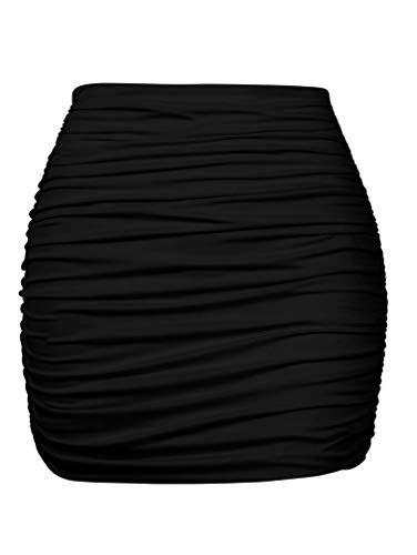 Mini Skirts With Tights, Club Skirt, Club Skirts, Short Pollera, Colorful Crop Tops, Wrap Around Skirt, Black Mini Skirt, Body Con Skirt, Cute Skirts