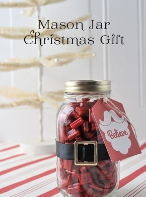 Uses For Mason Jars, Mason Jar Christmas Gifts, Diy Gifts For Kids, Christmas Mason Jars, Mason Jar Gifts, Christmas Jars, Navidad Diy, Neighbor Gifts, Kool Aid