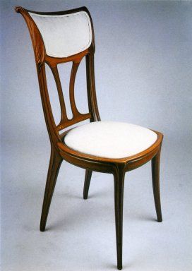 Browse All : Industrial Design from Art Nouveau - NCSU Libraries Collections Dinner Chairs, Wall Molding Design, Molding Design, Dinner Chair, Artistic Furniture, Dining Room Blue, Antique Dining Tables, Wooden Bed Design, Furniture Design Chair