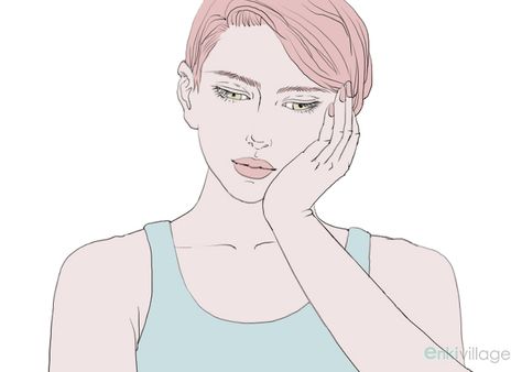 Hand on cheek - 30 Body Language Examples and Their Meanings - EnkiVillage Hand On Cheek Pose, Lost In Thoughts Drawing, Hands On Face, Lost In Thought, Painting Tutorials, Pose Reference Photo, Awesome Art, Art Styles, Body Language