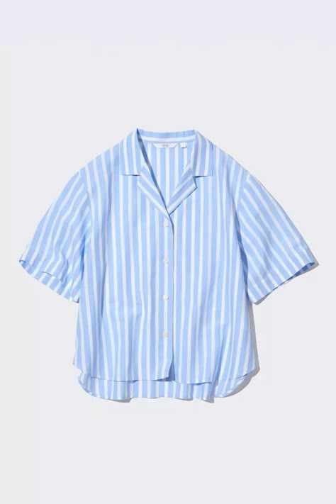 18 Summer Staples At UNIQLO From £15 | SheerLuxe Collage Outfit, Italy Spring, Collection Clothes, Blouse Images, Campus Outfit, Casual Work Attire, Outfit Collection, Soft Boy, Spring Capsule Wardrobe