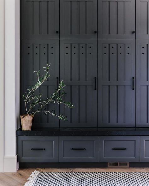 Dark Blue Mudroom, Navy Mudroom, Moody Mudroom, Blue Mudroom, Mudroom Entry, Mudroom Cabinets, Mudroom Laundry, Laundry Room/mud Room, Mudroom Laundry Room