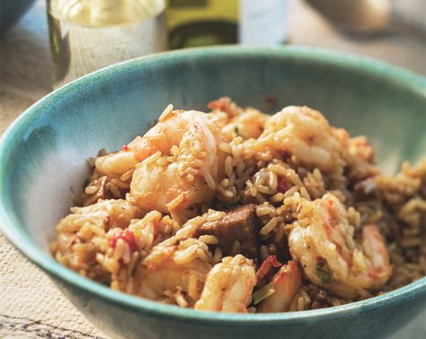 John Besh’s Classic Creole Seafood Jambalaya John Besh Recipes, Seafood Jambalaya, Creole Spice, Simple Dishes, Lucky Peach, New Orleans Recipes, Kitchen Notes, Shell Fish, Cajun Food