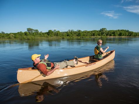 Life After Royalex: Nova Craft Prospector 16 (Tuff Stuff) | Canoe & Kayak Magazine Canoe Paddles, Utility Boat, Wood Canoe, Canoe Boat, Row Boats, Cabin Cruiser, Canoe Paddle, Paddle Boat, Camping Coffee