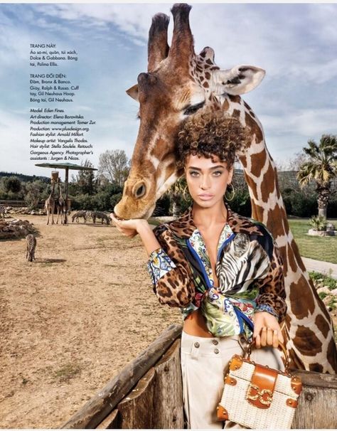 Safari Photoshoot, Eden Fines, Zoo Photos, Adventurous Women, Luxurious Fashion, Brand Stylist, 35th Birthday, Ralph And Russo, Adventure Style