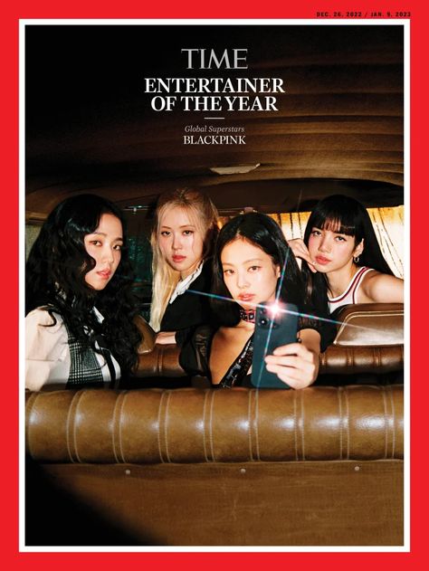 Blackpink: Entertainer of the Year 2022 | Time Blackpink Time Magazine, Moving To New Zealand, Petra Collins, Entertainer Of The Year, Magazine Pictures, Blackpink Members, K Pop Star, Learn To Dance, Photo Wall Collage