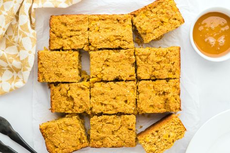 Squash Cornbread, Mac And Cheese Muffins, Joy Bauer Recipes, Butternut Squash Puree, Joy Bauer, Vegan Thanksgiving, Dough Recipe, Bread Dough, Vegetable Side Dishes