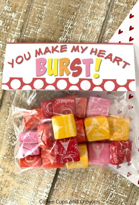 Valentine Gifts Diy, Valentine Candy Grams, Starburst Valentine, Valentines Candy Gifts, Starburst Candy, Candy Valentines, Candy Grams, Valentine Gifts For Kids, Valentine's Day Printables