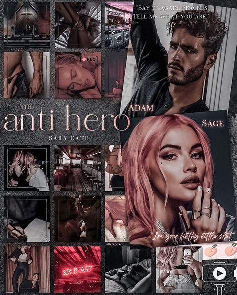 Anti Hero Sara Cate Aesthetic, Dante By Sadie Kincaid Aesthetic, The Anti Hero Sara Cate, Bookish Wallpaper, Sara Cate, Spicy Booktok, Wattpad Aesthetic, Pic Aesthetic, Book Edits