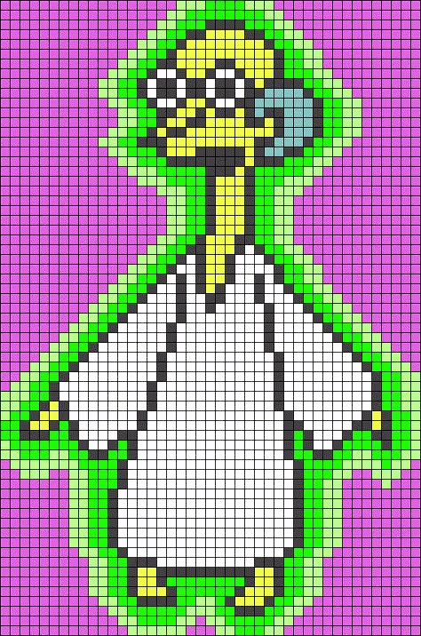 The Simpsons Cross Stitch, Weird Pixel Art, Simple Pixel Art Patterns, Funny Pixel Art, Mr Burns, Graph Paper Drawings, Graph Crochet, Easy Pixel Art, Pixel Art Templates