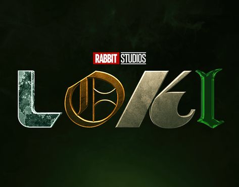 LOKI Title Remake on Behance Loki Lettering, Loki Design, Loki Poster, Digital Typography, Loki Series, Series Poster, Marvel Posters, Maxon Cinema 4d, Letter O