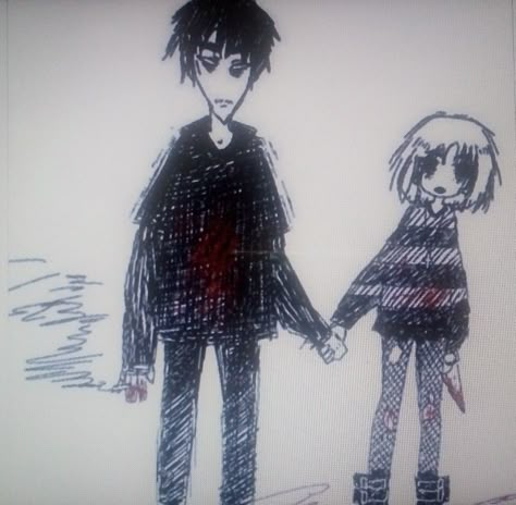 Emo Couples, A Silent Voice Anime, Emo Pictures, Grunge Couple, Arte Grunge, Couple Sketch, I Am Batman, Emo Art, Dark Soul