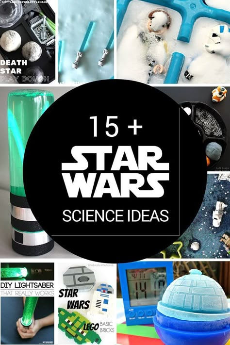 Star Wars Activities For Kids, Stem Ideas For Kids, Star Wars Science, Science Ideas For Kids, Star Wars Activities, Star Wars Classroom, Science Camp, Star Wars Crafts, Star Wars Ideas