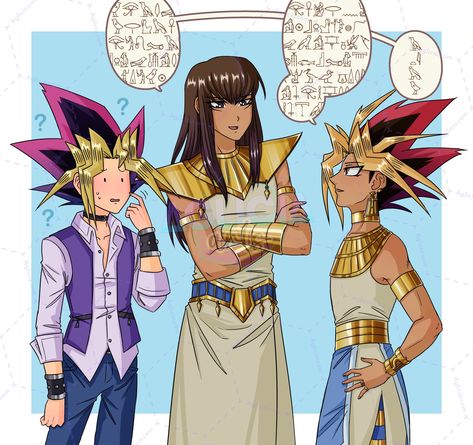 Egyptian Fanart, Atem Yugioh, Speak English, Yu Gi Oh, Cartoon Kids, Custom Art, Anime Love, Final Fantasy, The Magicians