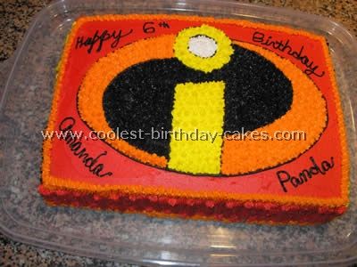 Coolest The Incredibles Cakes on the Web's Largest Homemade Birthday Cake Gallery The Incredibles Food Ideas, The Incredibles Cake Ideas, The Incredibles Decorations, Incredibles Birthday Cake, The Incredibles Cake, Incredibles Cake, Incredibles Party, Incredibles Birthday Party, Mr Incredibles Meme