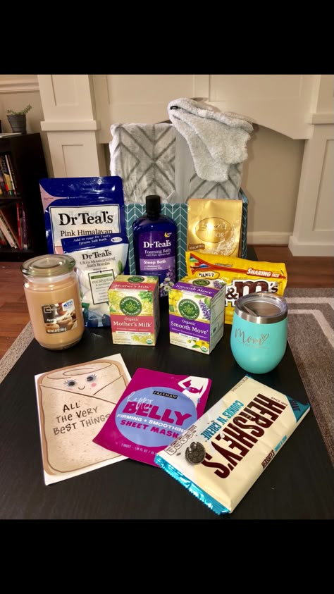 New Mom Basket Care Packages, Baby Shower Gift Basket For Mom Mommy Survival Kits, After Hospital Care Package, Care Package Ideas For Mom, New Mom Care Basket, New Mommy Care Package, Care Package Ideas For Pregnant Friend, Labor Basket For Mom, New Baby Basket For Mom