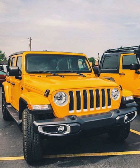 Orange Jeep, Yellow Jeep, Dream Cars Jeep, Jeep Rubicon, Jeep Lover, Jeep Wrangler Rubicon, Jeep Girl, Jeep Cars, Jeep Truck