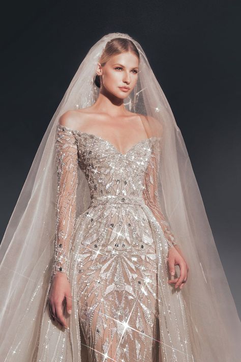 Wedding Dresses Zuhair Murad, Zuhair Murad Bridal, Zuhair Murad Dresses, Modern Princess, Princess Wedding Dress, Dream Wedding Ideas Dresses, Stunning Wedding Dresses, A Wedding Dress, Wedding Dress Couture