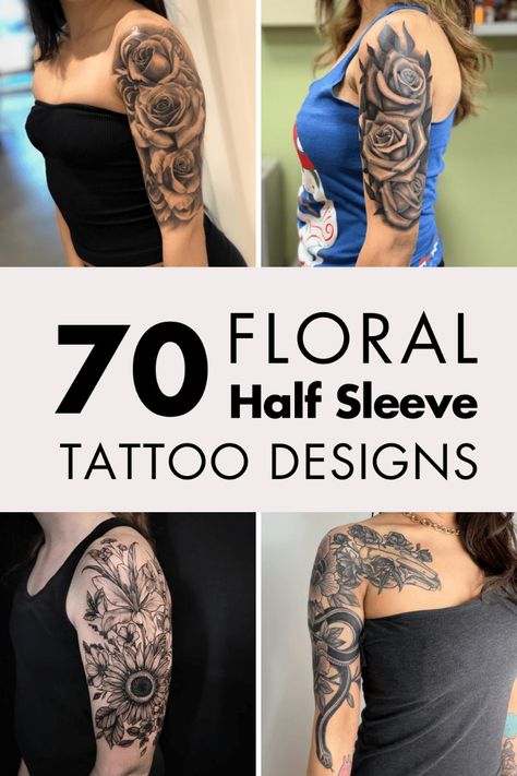 Step into a world of floral fantasies with our collection of floral half sleeve tattoo designs, celebrating the beauty of botanical artistry. Follow for more tattoo inspiration and ideas!
#FloralHalfSleeveTattooDesigns #BotanicalBeauty #FloralFantasies #TattooInspiration
Explore additional tattoo designs, meanings, and expressions of natural beauty on our website! Arm Flower Sleeve Tattoo, Boho Half Sleeve Tattoos For Women, Hummingbird Flower Tattoo Sleeve, Half Sleeve Tattoos For Women Upper Arm Water Color, Birth Flower Half Sleeve Tattoo, Upper Arm Floral Tattoos For Women, Half Sleeve Floral Tattoos For Women, Birth Flower Sleeve Tattoo, Flower Half Sleeve Tattoos For Women