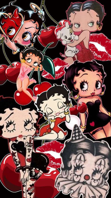 Betty Boop Posters, Pretty Wallpaper Ipad, Jelly Wallpaper, Walpaper Hello Kitty, Iphone Wallpaper Classy, Vintage Flowers Wallpaper, Betty Boop Art, Iphone Wallpaper Hipster, Betty Boop Pictures