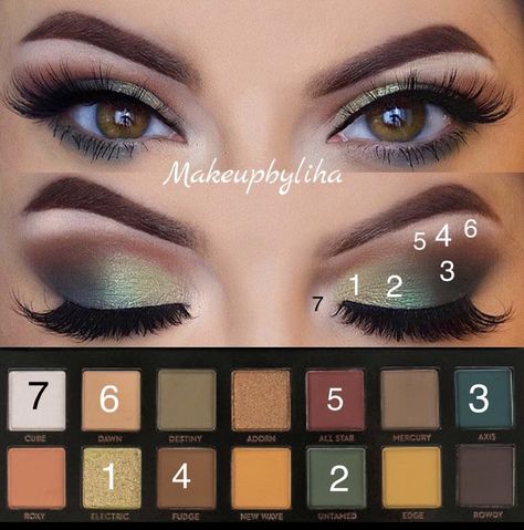 Make Up Designs, Makeup Tutorial Eyeshadow, Smink Inspiration, Eye Makeup Steps, Beauty Make-up, Makeup Step By Step, Makijaż Smokey Eye, Makeup Eye Looks, Smokey Eyes