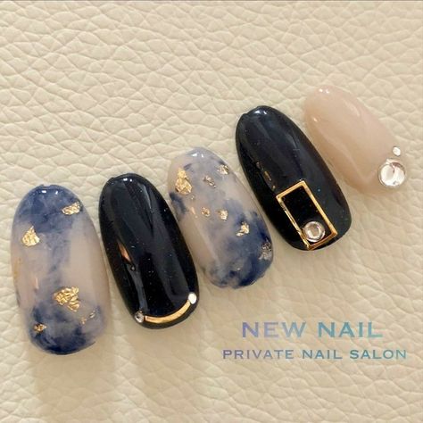 Asian Nail Art, Japan Nail Art, Japanese Nail Design, Kutek Disney, Korean Nail Art, Beauty Hacks Nails, Nail Decor, Asian Nails, Korean Nails