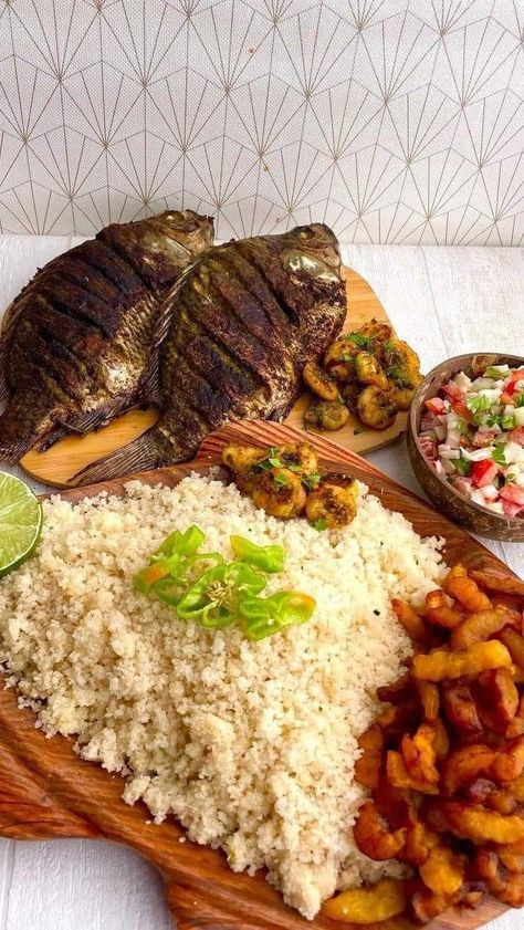 Kenyan Food, African Foods, Meal Planning Menus, West African Food, Africa Food, African Cooking, Tasty Recipes Videos, Fish Recipes Healthy, Food Babe