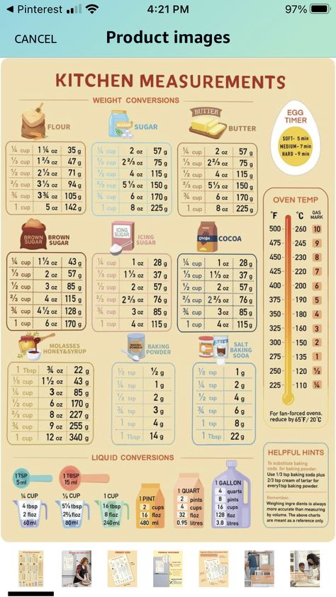 Baking Terms, Baking Ratios Chart, Baking Ratios, Culinary Basics, Baking Chart, Baking Conversion Chart, Sweet And Sour Recipes, Culinary Lessons, Cooking Conversions