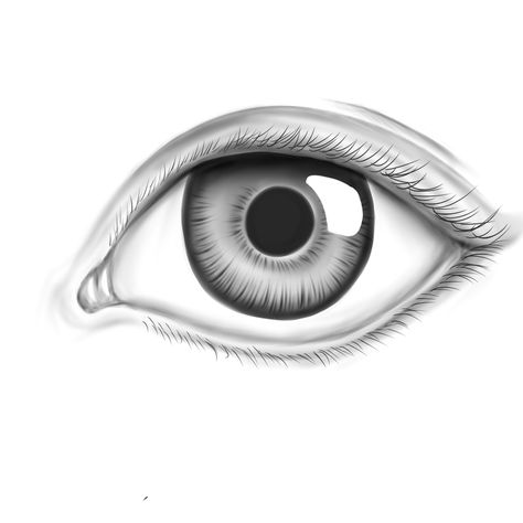 Realistic Eye by ~Appletumble on deviantART Eye To Draw, Eye Drawings, Eye Outline, Iris Eye, Eyes Realistic, Eyes Ideas, Realistic Eye Drawing, Portrait Tutorial, Realistic Cartoons