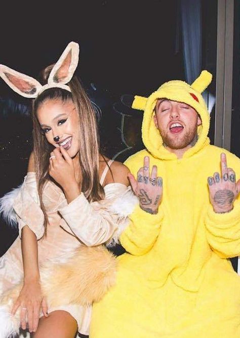 F I R E on Twitter: "Ariana Grande x Mac Miller… " Nickelodeon Victorious, Mac Miller Ariana, Mac Miller And Ariana Grande, Ariana Grande Mac, Ariana G, Mac Miller, Cat Valentine, Halloween Photos, Couple Halloween