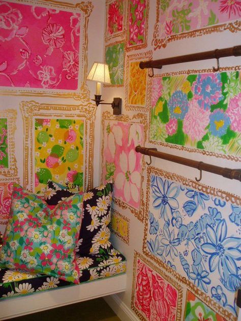 Lilly Pulitzer Prints, Pink Lillies, Casas De Ensueño, My New Room, Interior Design Trends, My Dream Home, Chinoiserie, New Room, Color Inspiration