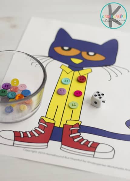 Pet The Cat Activities, Pete The Cat Math Activities Preschool, Pete The Cat Math Activities, Cat Math Activities Preschool, Preschool Pete The Cat Activities, Free Pete The Cat Activities For Preschoolers, Pete The Cat Subtraction, Pete The Cat Bingo Free, Pete The Cat Math Preschool