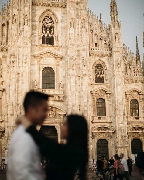 ✨ Engagement in Milan! ✨ It was a pleasure to photograph a lovely couple from New York during their engagement session at the iconic Duomo in Milan. 💍📸 The stunning architecture and vibrant atmosphere of the Duomo provided a breathtaking setting for their special moments. Each photo captures the essence of their love and the joy they share. Congratulations to the happy couple! May your journey together be filled with endless love and happiness. 🌟 #Engagement #LoveStory #Photography #LoveIn... Stunning Architecture, Love And Happiness, Lovely Couple, Endless Love, Special Moments, Happy Couple, The Happy, Engagement Session, Love Story