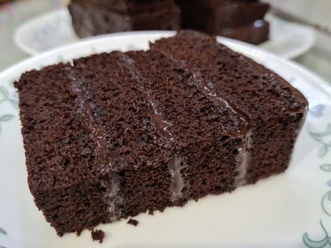 Steam Cake Recipe, Super Moist Chocolate Cake, Dark Chocolate Cupcakes, Cake Roll Recipes, Eggless Cake Recipe, Chocolate Cake Recipe Easy, Steamed Cake, Steam Recipes, Chocolate Cheese