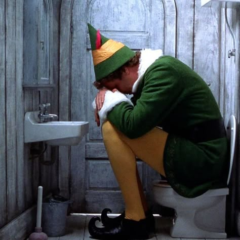 Elf Movie Poster, Funny Bathroom Print, Buddy The Elf, Funny Christmas Art, Restroom Decor, Farmhouse Bathroom, Holiday Home Decor, Wall Art Funny Bathroom Movie Scenes, Funny Bathroom Scenes From Movies, Funny Bathroom Pictures From Movies, Iconic Bathroom Movie Scenes, Bathroom Scenes In Movies, Elf Movie Aesthetic, Movie Bathroom Scene, Bathroom Movie Scenes, Buddy The Elf Wallpaper