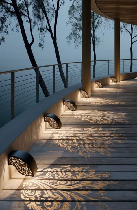 Francesco Cappuccio on LinkedIn: #deco2024 #pathlights #landscapes #lightingdesign… Garden Step Lighting, Traditional Backyard Ideas, Front View Of House, Calming Places, Goa Villa, Terrace Lighting, Modern Landscape Lighting, Hardscape Lighting, Path Lighting