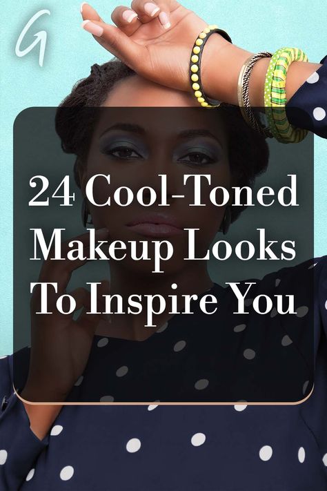 Let's talk about cool-toned makeup, the edgy and chic sibling to the warm, earthy tones that usually dominate the beauty scene.  #makeup #cooltonedmakeup #makeupideas Cool Tone Makeup Looks Natural, Cool Toned Glam Makeup, Eyeshadow Cool Skin Tone, Neutral Undertone Makeup, Makeup For Cool Undertones, Cool Tone Makeup Products, Cool Tone Eye Makeup, Soft Glam Cool Tone, Cool Tone Eyeshadow Looks