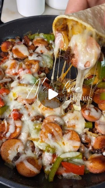 Chorizo Recipes, New Food, Menu Ideas, Mexican Recipes, Food To Try, Mexican Food, Mexican Food Recipes, Easy Dinner, New Recipes